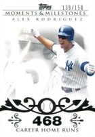 2008 Topps Moments & Milestones #1 Alex Rodriguez Baseball Card