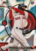 2023 Topps Finest #76 Masataka Yoshida Lava Baseball Card