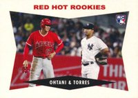 2018 Topps Throwback Thursday #174 Gleyber Torres/Shohei Ohtani Baseball Card