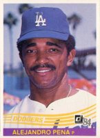 1984 Donruss #250 Alejandro Pena Baseball Card