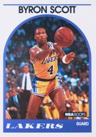 1989 Hoops #15 Byron Scott Basketball Card