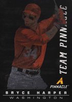 2013 Panini Pinnacle Team Pinnacle #TP7 Bryce Harper-Front/Mike Trout-Back Baseball Card