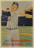 1957 Topps #304 Joe Cunningham Baseball Card
