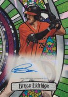 2023 Bowman Draft Bowman Glass Autograph #BGABE Bryce Eldridge Lava Baseball Card