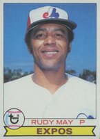 1979 Topps #603 Rudy May Baseball Card