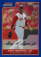 2006 Bowman Chrome #81 Ken Griffey Jr. Baseball Card