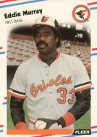 1988 Fleer Glossy #567 Eddie Murray Baseball Card