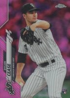 2020 Topps Chrome #43 Dylan Cease Pink Refractor Baseball Card
