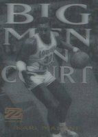 2012 Fleer Retro Z-Force Big Men on Court #14 Karl Malone Basketball Card