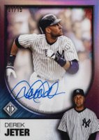 2023 Topps Transcendent Collection Transcendent Icons Chrome Autographs #DJ Derek Jeter Baseball Card