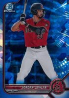 2022 Bowman Draft Chrome Sapphire Edition #BDC78 Jordan Lawlar Baseball Card