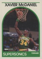 1989 Hoops #70 Xavier McDaniel Basketball Card