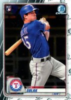 2020 Bowman Chrome #98 Nick Solak Baseball Card