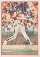 1987 Sportflics #195 N.L. First Basemen Hernandez/Clark/Davis- 1986 Copyright Baseball Card