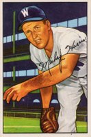 1952 Bowman #135 Mickey Harris Baseball Card