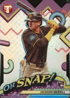 2024 Topps Pristine Oh Snap! #OH18 Jackson Merrill Baseball Card
