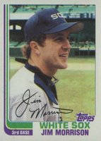 1982 Topps #654 Jim Morrison Baseball Card