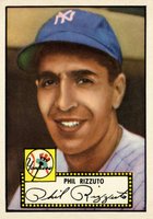 1952 Topps #11 Phil Rizzuto Red Back Baseball Card