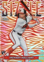 2024 Topps Chrome Update Sizzle #SIZ2 Jackson Holliday Baseball Card