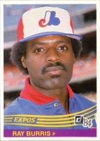 1984 Donruss #331 Ray Burris Baseball Card
