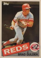 1985 Topps Tiffany #251 Brad Gulden Baseball Card