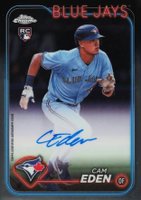 2024 Topps Chrome Rookie Autographs #RACE Cam Eden Baseball Card