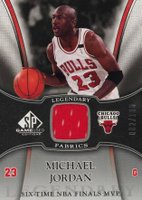 2006 SP Game Used Legendary Fabrics #LF-MJ Michael Jordan Basketball Card