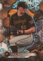 2023 Bowman's Best Top Prospects #TP22 Paul Skenes Mini Diamond Refractor Baseball Card