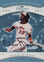2001 Donruss Classics #184 Eddie Murray Significant Signatures Baseball Card