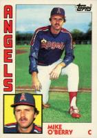 1984 Topps #184 Mike O'Berry Baseball Card