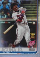 2019 Topps Update  #US271 Ronald Acuna Jr. Rainbow Foil Baseball Card