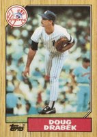 1987 Topps Tiffany #283 Doug Drabek Baseball Card