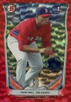 2014 Bowman Draft Picks Top Prospects #TP37 Rafael Devers Red Ice Baseball Card