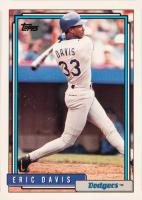 1992 Topps Traded #26T Eric Davis Baseball Card