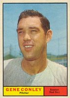 1961 Topps #193 Gene Conley Baseball Card