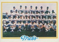 1978 Topps #356 New York Mets Team Baseball Card