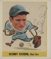 1999 Hall of Fame Autographs # Bobby Doerr Trading Card Baseball Card