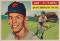 1956 Topps #281 Art Houtteman Baseball Card