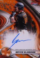 2024 Bowman's Best Best of 2024 Autographs #B24BE Bryce Eldridge Orange Refractor Baseball Card