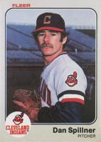 1983 Fleer #419 Dan Spillner Baseball Card