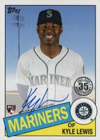 2020 Topps 1985 Topps 35th Anniversary Autographs #85AKL Kyle Lewis Baseball Card