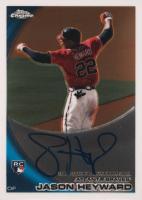 2010 Topps Chrome #174 Jason Heyward Autograph Baseball Card