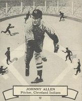 1937 O-Pee-Chee #122 Johnny Allen Baseball Card
