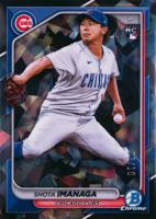 2024 Bowman Chrome Sapphire Edition #41 Shota Imanaga Black Baseball Card