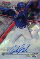2018 Bowman's Best Best of 2018 Autographs #B18JG Jordan Groshans Atomic Baseball Card