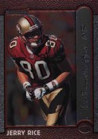 1999 Bowman Chrome #120 Jerry Rice Football Card