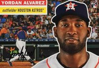 2020 Topps Choice #TC2 Yordan Alvarez Black Baseball Card
