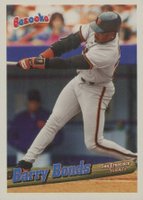 1996 Bazooka #118 Barry Bonds Baseball Card