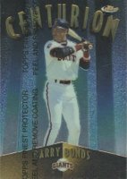 1998 Finest Centurion #C7 Barry Bonds Refractor w/Coating Baseball Card