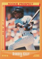 1988 Score #634 Roberto Kelly Baseball Card